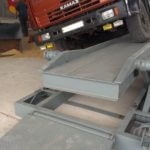 Передвижной автомобилеразгрузчик одноколейный "МОБИ"